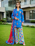 Vivid Blue Summer Ensemble