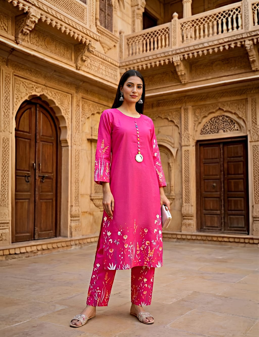 Vivid Fuchsia Summer Ensemble