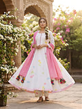 Gul-o-Gulzar Floral Flared Dress