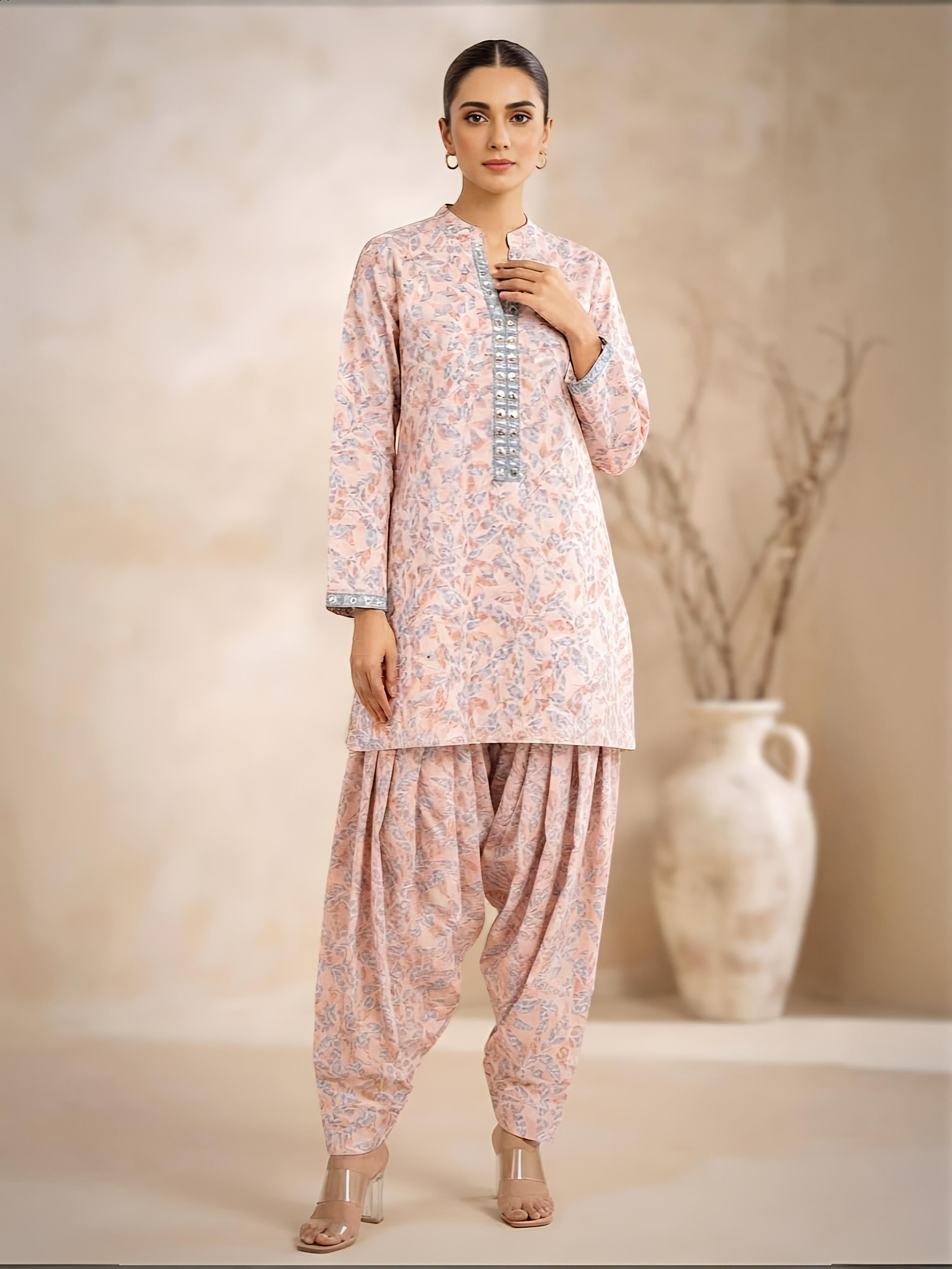 Rosewood Scroll Summer Ensemble