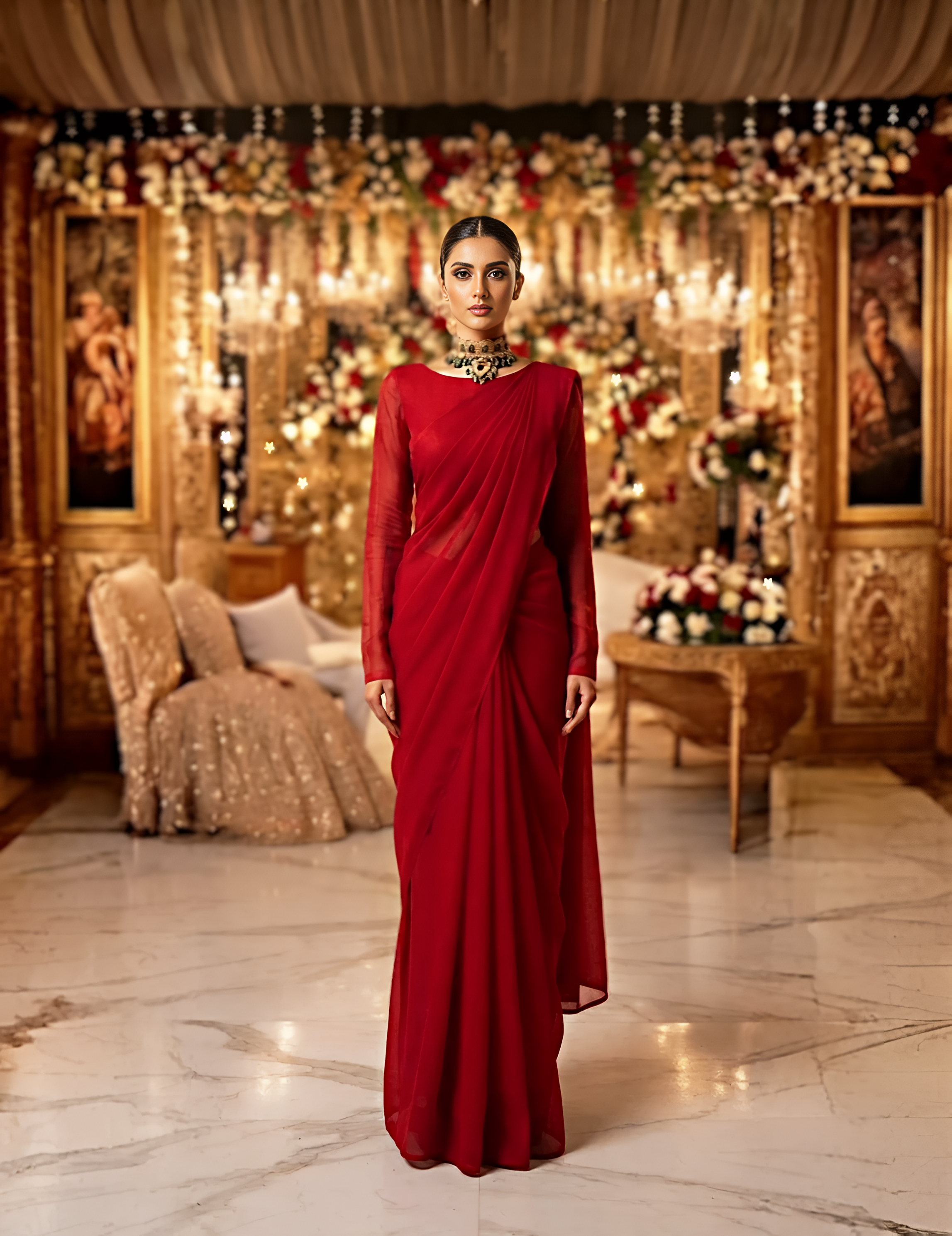 Gulrukh Saree