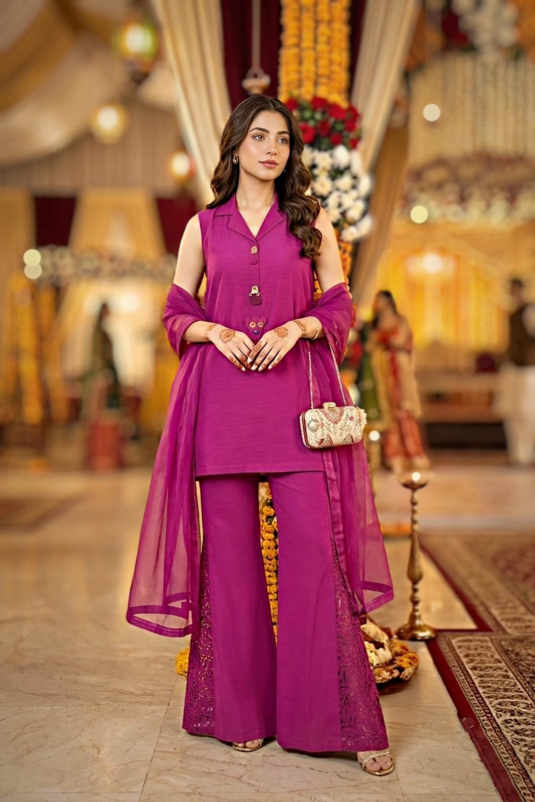Wine Rose 3-piece